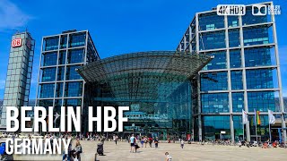 Berlin Hauptbahnhof  Central Station  🇩🇪 Germany 4K HDR Walking Tour [upl. by Aizahs]