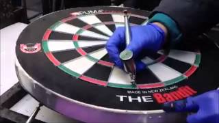 The Bandit Dartboard Production  by Puma Darts [upl. by Christa610]