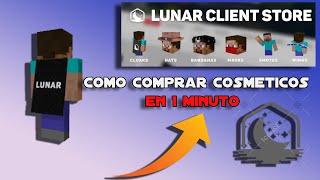 Cómo Obtener Cosméticos en LUNAR CLIENT [upl. by Wilmott]