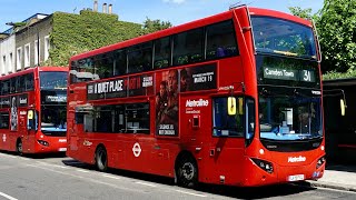 London Buses  Route 31  Camden Town to White City [upl. by Steiner768]