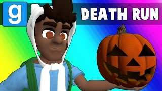 Gmod Deathrun Funny Moments  Halloween Edition Garrys Mod [upl. by Aihtebat]