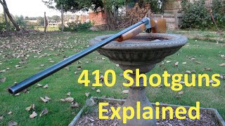 410 Shotguns Explained [upl. by Pentheam]