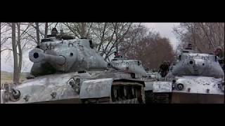 Battle of the Bulge 1965 Blasting Tank off the Bridge  50fps 1080p HD [upl. by Angrist]