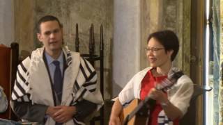 Ose Shalom  Rabbi Angela Buchdahl and Cantor Azi Schwartz [upl. by Ybbil87]