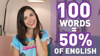 100 MOST COMMON ENGLISH WORDS  BEGINNER VOCABULARY [upl. by Norton505]