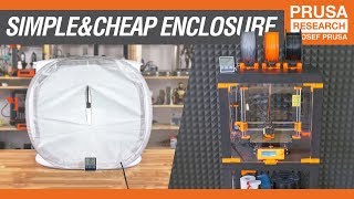 How to build a simple and cheap 3D printer enclosure [upl. by Garner]