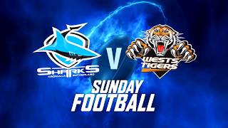 NRL Highlights Cronulla Sharks v Wests Tigers – Round 14 [upl. by Biagio865]