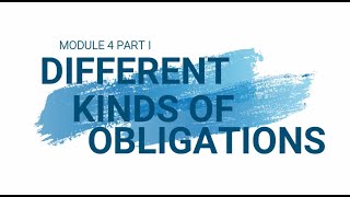 OBLICON LECTURE DIFFERENT KINDS OF OBLIGATIONS PART 1 ART 11791182 [upl. by Aeet]