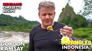 Gordon Ramsay Turns Rendang Into an Omelette in Indonesia  Scrambled [upl. by Anaibaf697]