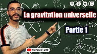 Tronc commun  La gravitation universelle partie 1  Exercice avec corrigé [upl. by Lebanna]