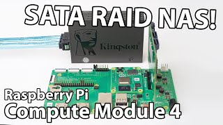 I built the fastest Raspberry Pi SATA RAID NAS [upl. by Gnen]