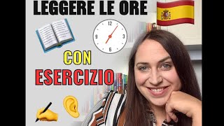 Corso di SpagnoloLEGGERE LE ORE 🕰 🇪🇸 [upl. by Yecrad]