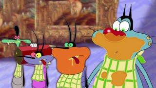 हिंदी Oggy and the Cockroaches 🤤 भोजन Hindi Cartoons for Kids [upl. by Longfellow905]