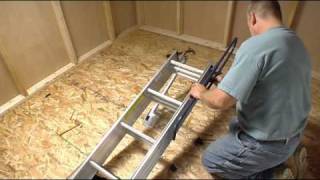 Werner Compact Attic Ladder  Short Installation Video [upl. by Ranjiv]