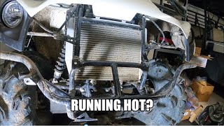 How To Clean Your ATV  UTV Radiator Overheating [upl. by Arten538]