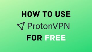 How to sign up and install ProtonVPN for FREE  How to use ProtonVPN [upl. by Mathre]