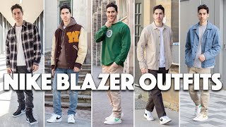 How to Style Nike Blazers  Outfit Ideas [upl. by Bogusz725]