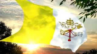 Flag and anthem of Vatican City 20012023 instrumental version [upl. by Yllen]