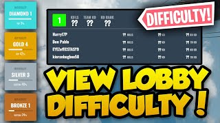 How To Check Lobby Difficulty In Warzone Warzone Lobby Difficulty Checker [upl. by Yornoc]