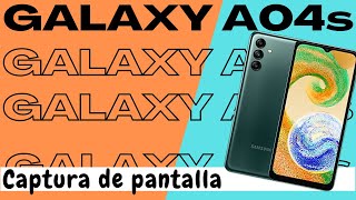 Captura de Pantalla del Samsung A04s [upl. by Crispa644]