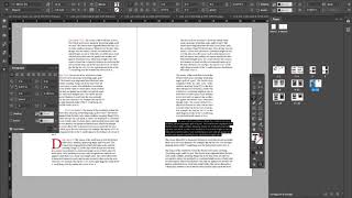 Indesign Working with indents [upl. by Ttirb723]