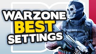 COD Warzone BEST settings for CONSOLE Xbox One amp PS4  PC  Warzone Tips [upl. by Forester]