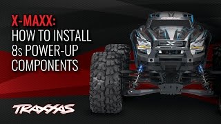 XMaxx 8s PowerUp Conversion  Traxxas [upl. by Adilen205]