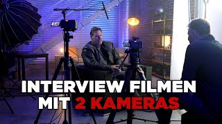 Wie filmt man ein INTERVIEW  Bessere IMAGEFILME drehen [upl. by Enalb794]