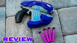 REVIEW BoomCo Halo Plasma Pistol Unboxing Review amp Firing Test [upl. by Treva]