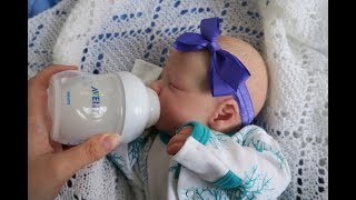 Reborn Iylas Morning Routine Reborn Baby Doll Roleplay [upl. by Nnaylrebmik]