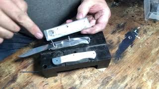 Slipjoint Folder Spring Tension [upl. by Sal634]