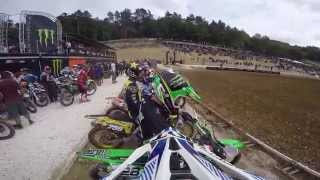 Romain Febvre Onboard MXGP Qualification [upl. by Nawek]