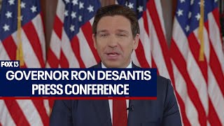 Governor Ron DeSantis Press Conference [upl. by Yremogtnom]