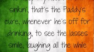 The Dubliners  Rocky Road To Dublin HQHD Lyrics [upl. by Alyag]