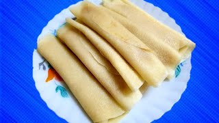 Patishapta Pitha Recipe  How to make Patishapta Pitha [upl. by Hoffman]