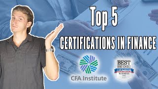 Top 5 Finance Certifications CFA MSF CAIA FRM CFP Career Paths Salary Cost and More [upl. by Enilrek659]