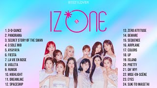 IZONE  Best Songs Playlist 20182021 [upl. by Yellat421]