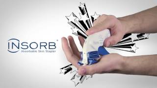 Welcome to the 21st Century  The INSORBR Absorbable Subcuticular Skin Stapler [upl. by Nirhtak796]