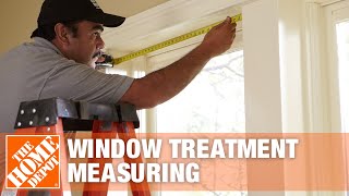 Quick amp Easy Window Treatment Measuring  The Home Depot [upl. by Sondra]