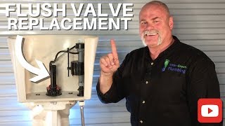 How To Replace A Toilet Flush Valve  DIY Plumbing [upl. by Arihs]