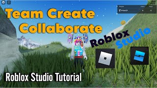 TEAM CREATE and COLLABORATE  Roblox Studio [upl. by Gintz]