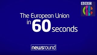 What is the EU  Newsround  CBBC [upl. by Turtle]