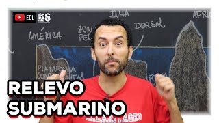 Como é o RELEVO SUBMARINO  Geografia [upl. by Ecila610]