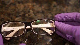 Remove antireflective coating using Armour Etch [upl. by Ynnavoig]