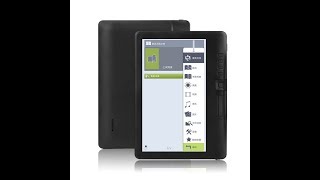 7inch TFT COLOR screen ebook reader 7019 [upl. by Ahselat]