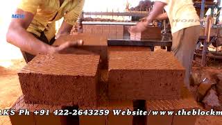 Semi automatic clay brick making machines Micro Engineering works Indiacall us 919894748600 [upl. by Aivart]