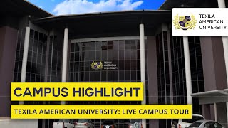 Live Campus Tour  Texila American University in Zambia [upl. by Ybanrab]