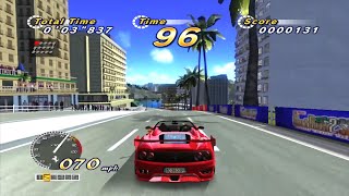 Outrun 2 SP 15 Stages Couse Xbox 360 [upl. by Erastatus]