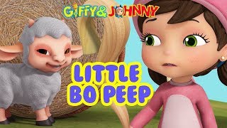 Little Bo Peep  Baby Rhymes for Children  Infobells [upl. by Coppola]