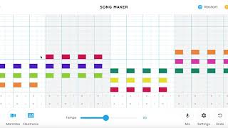 Chrome music lab Song Maker How to make song longer [upl. by Livvyy993]